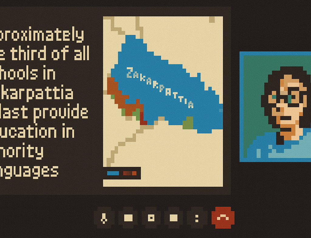 Screenshot from my Zoom address at the Uzhhorod conference